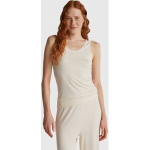 United Colors of Benetton Benetton, Tank Top In Stretch Modal Tencel™, Creamy White, Women United Colors of Benetton Benetton, Tank Top In Stretch Modal Tencel™, Creamy White, Women