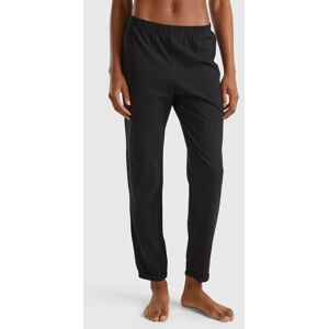 United Colors of Benetton Benetton, Trousers In Warm Stretch Cotton, Black, Women United Colors of Benetton Benetton, Trousers In Warm Stretch Cotton, Black, Women