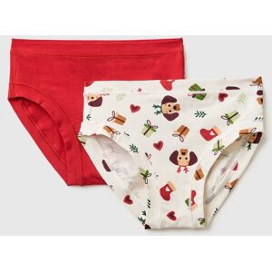 United Colors of Benetton Benetton, Two Pairs Of Christmas Underwear, Multi-color, Kids United Colors of Benetton Benetton, Two Pairs Of Christmas Underwear, Multi-color, Kids