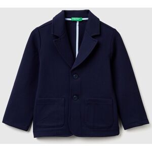 United Colors of Benetton Benetton, Blazer In Viscose Blend, Dark Blue, Kids United Colors of Benetton Benetton, Blazer In Viscose Blend, Dark Blue, Kids