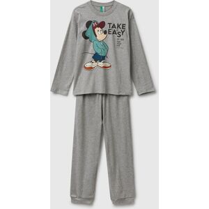 United Colors of Benetton Benetton, ©disney Mickey Mouse Pyjamas, Light Gray, Kids United Colors of Benetton Benetton, ©disney Mickey Mouse Pyjamas, Light Gray, Kids