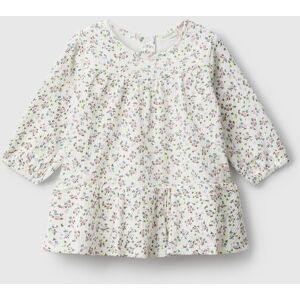 United Colors of Benetton Benetton, Floral Dress, Creamy White, Kids United Colors of Benetton Benetton, Floral Dress, Creamy White, Kids