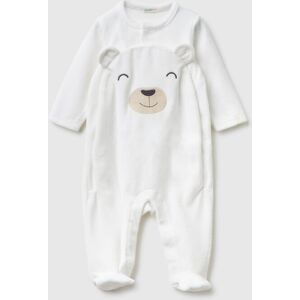 United Colors of Benetton Benetton, Chenille Animal Onesie, Creamy White, Kids United Colors of Benetton Benetton, Chenille Animal Onesie, Creamy White, Kids