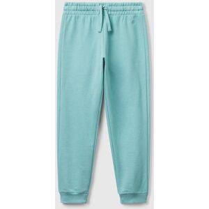 United Colors of Benetton Benetton, Sweatpants With Logo, Sky Blue, Kids United Colors of Benetton Benetton, Sweatpants With Logo, Sky Blue, Kids