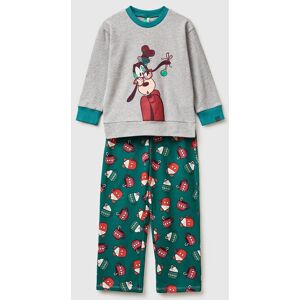 United Colors of Benetton Benetton, Goofy ©disney Christmas Pyjamas, Light Gray, Kids United Colors of Benetton Benetton, Goofy ©disney Christmas Pyjamas, Light Gray, Kids