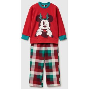 United Colors of Benetton Benetton, Mickey Mouse ©disney Christmas Pyjamas, Red, Kids United Colors of Benetton Benetton, Mickey Mouse ©disney Christmas Pyjamas, Red, Kids