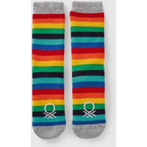 United Colors of Benetton Benetton, Striped Non-slip Socks, Multi-color, Kids United Colors of Benetton Benetton, Striped Non-slip Socks, Multi-color, Kids