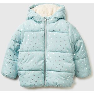 United Colors of Benetton Benetton, Jacket Lined In Fur, Aqua, Kids United Colors of Benetton Benetton, Jacket Lined In Fur, Aqua, Kids