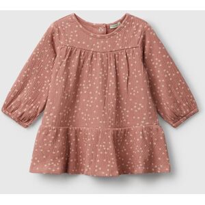 United Colors of Benetton Benetton, Polka Dot Dress, Pink, Kids United Colors of Benetton Benetton, Polka Dot Dress, Pink, Kids