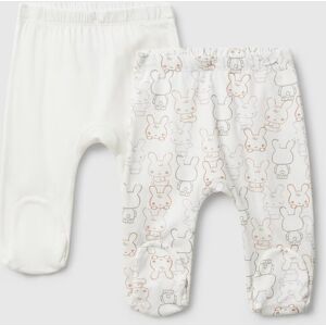 Benetton Model Two Pairs Organic Cotton Trousers - Kids Benetton Model Two Pairs Organic Cotton Trousers - Kids