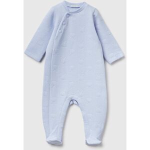 United Colors of Benetton Benetton, Onesie With Bunny Jacquard, Sky Blue, Kids United Colors of Benetton Benetton, Onesie With Bunny Jacquard, Sky Blue, Kids