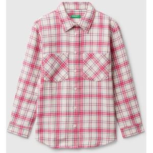 United Colors of Benetton Benetton, Check Shirt With Pockets, Multi-color, Kids United Colors of Benetton Benetton, Check Shirt With Pockets, Multi-color, Kids