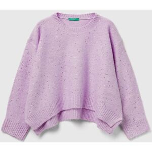 United Colors of Benetton Benetton, Sweater In Wool And Lurex Blend, Kids United Colors of Benetton Benetton, Sweater In Wool And Lurex Blend, Kids