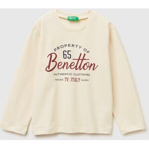 Benetton Crew Neck T-shirt - Organic Cotton - Kids Benetton Crew Neck T-shirt - Organic Cotton - Kids