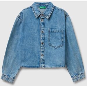 United Colors of Benetton Benetton, Denim Shirt, Blue, Kids United Colors of Benetton Benetton, Denim Shirt, Blue, Kids