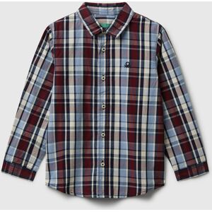 United Colors of Benetton Benetton, Check Shirt In Pure Cotton, Multi-color, Kids United Colors of Benetton Benetton, Check Shirt In Pure Cotton, Multi-color, Kids