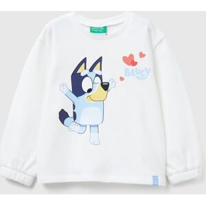Benetton Bluey ludo Studio Print Creamy White Kids Sweatshirt - Sweatshirt Benetton Bluey ludo Studio Print Creamy White Kids Sweatshirt - Sweatshirt