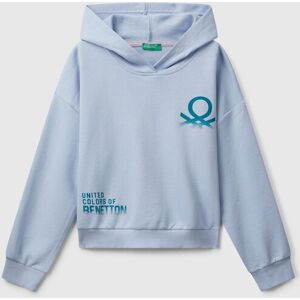 United Colors of Benetton Benetton, Sweatshirt With Print, Light Blue, Kids United Colors of Benetton Benetton, Sweatshirt With Print, Light Blue, Kids