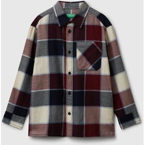 United Colors of Benetton Benetton, 100% Cotton Check Shirt, Multi-color, Kids United Colors of Benetton Benetton, 100% Cotton Check Shirt, Multi-color, Kids