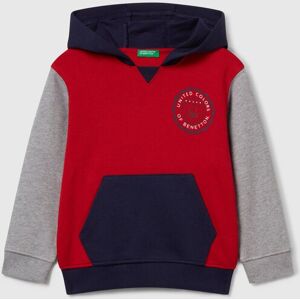 United Colors of Benetton Benetton, Hoodie With Pocket And Hood, Red, Kids United Colors of Benetton Benetton, Hoodie With Pocket And Hood, Red, Kids