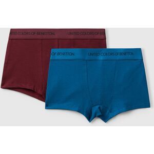 United Colors of Benetton Benetton, Two Boxers With Logoed Elastic, Multi-color, Kids United Colors of Benetton Benetton, Two Boxers With Logoed Elastic, Multi-color, Kids
