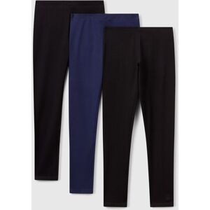 United Colors of Benetton Benetton, Three Leggings In Stretch Cotton, Multi-color, Kids United Colors of Benetton Benetton, Three Leggings In Stretch Cotton, Multi-color, Kids