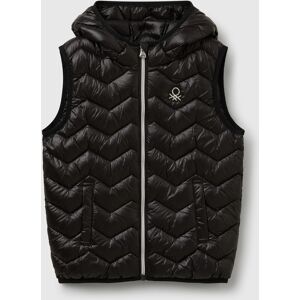 Benetton Kids' Hooded Quilted Gilet - Vest Benetton Kids' Hooded Quilted Gilet - Vest