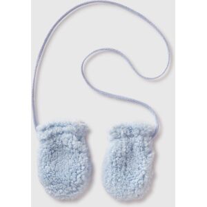 United Colors of Benetton Benetton, Teddy Look Mittens, Sky Blue, Kids United Colors of Benetton Benetton, Teddy Look Mittens, Sky Blue, Kids