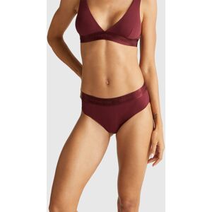 United Colors of Benetton Benetton, High-rise Underwear In Stretch Cotton, Burgundy, Women United Colors of Benetton Benetton, High-rise Underwear In Stretch Cotton, Burgundy, Women