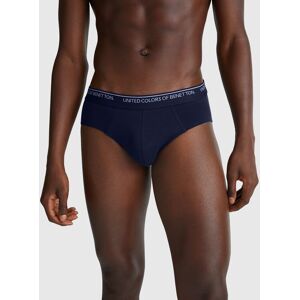 United Colors of Benetton Benetton, Underwear In Stretch Cotton, Dark Blue, Men United Colors of Benetton Benetton, Underwear In Stretch Cotton, Dark Blue, Men