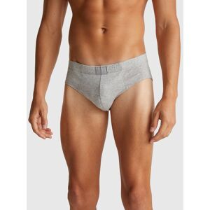 United Colors of Benetton Benetton, Briefs In Cotton Blend, Light Gray, Men United Colors of Benetton Benetton, Briefs In Cotton Blend, Light Gray, Men
