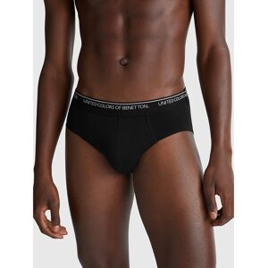 United Colors of Benetton Benetton, Underwear In Stretch Cotton, Black, Men United Colors of Benetton Benetton, Underwear In Stretch Cotton, Black, Men