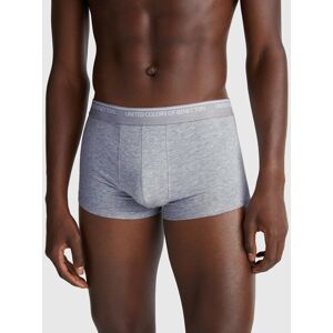 United Colors of Benetton Benetton, Boxers In Stretch Cotton, Light Gray, Men United Colors of Benetton Benetton, Boxers In Stretch Cotton, Light Gray, Men