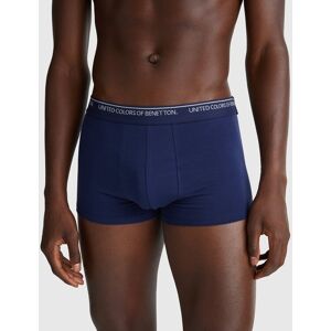 United Colors of Benetton Benetton, Boxers In Stretch Cotton, Dark Blue, Men United Colors of Benetton Benetton, Boxers In Stretch Cotton, Dark Blue, Men