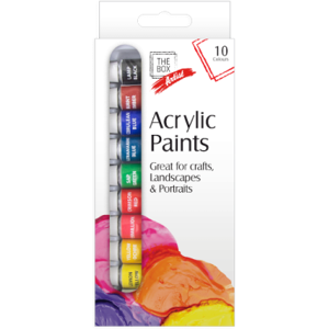 MantraRaj Infotech LTD. ACRYLIC PAINT SET Oil PAINTS Water Paints ARTIST ART 10X12ml ACRYLIC COLOUR - Oil Paints