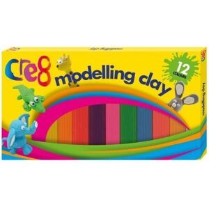 MantraRaj Infotech LTD. Modelling Clay Set Childrens Soft 12 set Colours 3 Moulds Kids Craft Activities