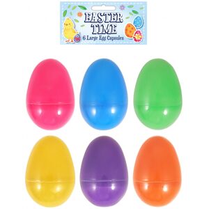 Party Perfecto 6 Large Easter Egg Capsules Party Perfecto 6 Large Easter Egg Capsules
