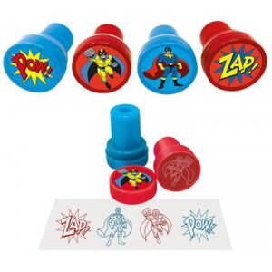 Party Perfecto 6 Super Hero Ink Stamps Party Perfecto 6 Super Hero Ink Stamps