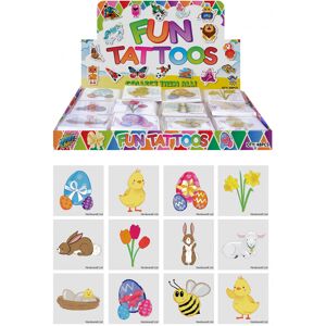 Party Perfecto 72 Easter Temporary Tattoos Party Perfecto 72 Easter Temporary Tattoos
