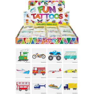 Party Perfecto 72 Transport Temporary Tattoos Party Perfecto 72 Transport Temporary Tattoos