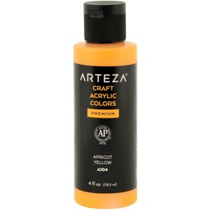 XS-Stock.com Ltd Arteza Craft Acrylic Paint Premium Colours For Fine Art 118ml - A104 Apricot Yellow XS-Stock.com Ltd Arteza Craft Acrylic Paint Premium Colours For Fine Art 118ml - A104 Apricot Yellow