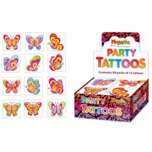 Party Perfecto 72 Butterfly Temporary Tattoos Party Perfecto 72 Butterfly Temporary Tattoos