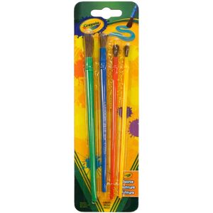 XS-Stock.com Ltd Crayola 4 Pack Paint Brushes Art Crafts Natural Bristles XS-Stock.com Ltd Crayola 4 Pack Paint Brushes Art Crafts Natural Bristles