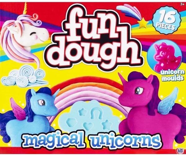 MantraRaj Infotech LTD. Magical Unicorns Fun Dough Create Your Own Unicorn Figures Kids Creative Set
