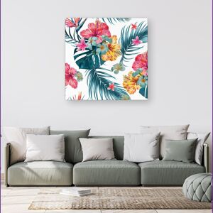 WRT Ltd Spring Summer Flowers Canvas - Small 10" x 10" WRT Ltd Spring Summer Flowers Canvas - Small 10" x 10"
