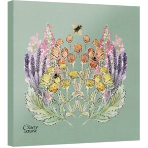 WRT Ltd Sage Bloom Canvas Print - Medium 16" x 16" WRT Ltd Sage Bloom Canvas Print - Medium 16" x 16"