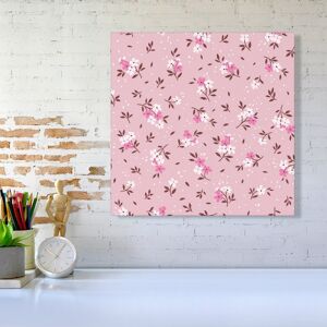 WRT Ltd Pretty Pink Flower Pattern Canvas - Large 30" x 30" WRT Ltd Pretty Pink Flower Pattern Canvas - Large 30" x 30"