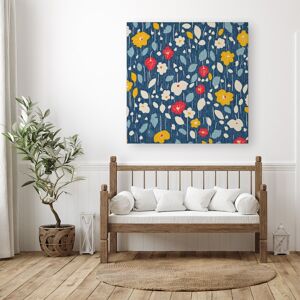 WRT Ltd Falling Flowers In The Rain Canvas - Large 30" x 30" WRT Ltd Falling Flowers In The Rain Canvas - Large 30" x 30"