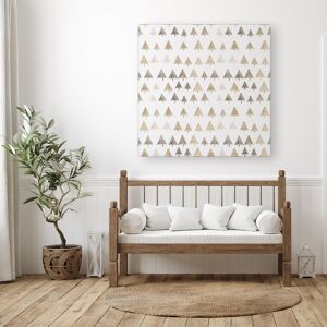 WRT Ltd Geometric Christmas Tree Pattern Canvas - Medium 16" x 16" WRT Ltd Geometric Christmas Tree Pattern Canvas - Medium 16" x 16"