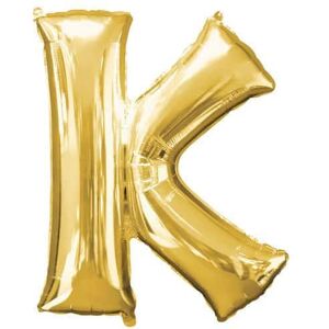 Gifts Direct 2 U Ltd Alphabet A-Z Balloon Banner Letters Gold Foil 16